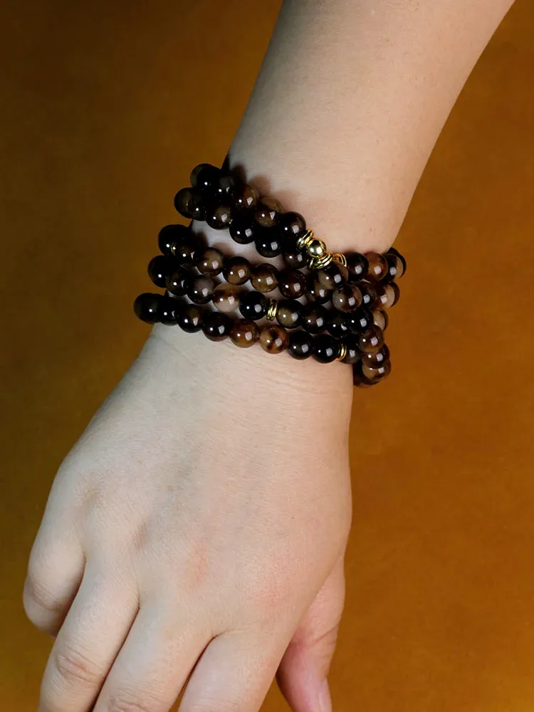 108 buddhist beads bracelet yoga,108 bead mala bracelet for women