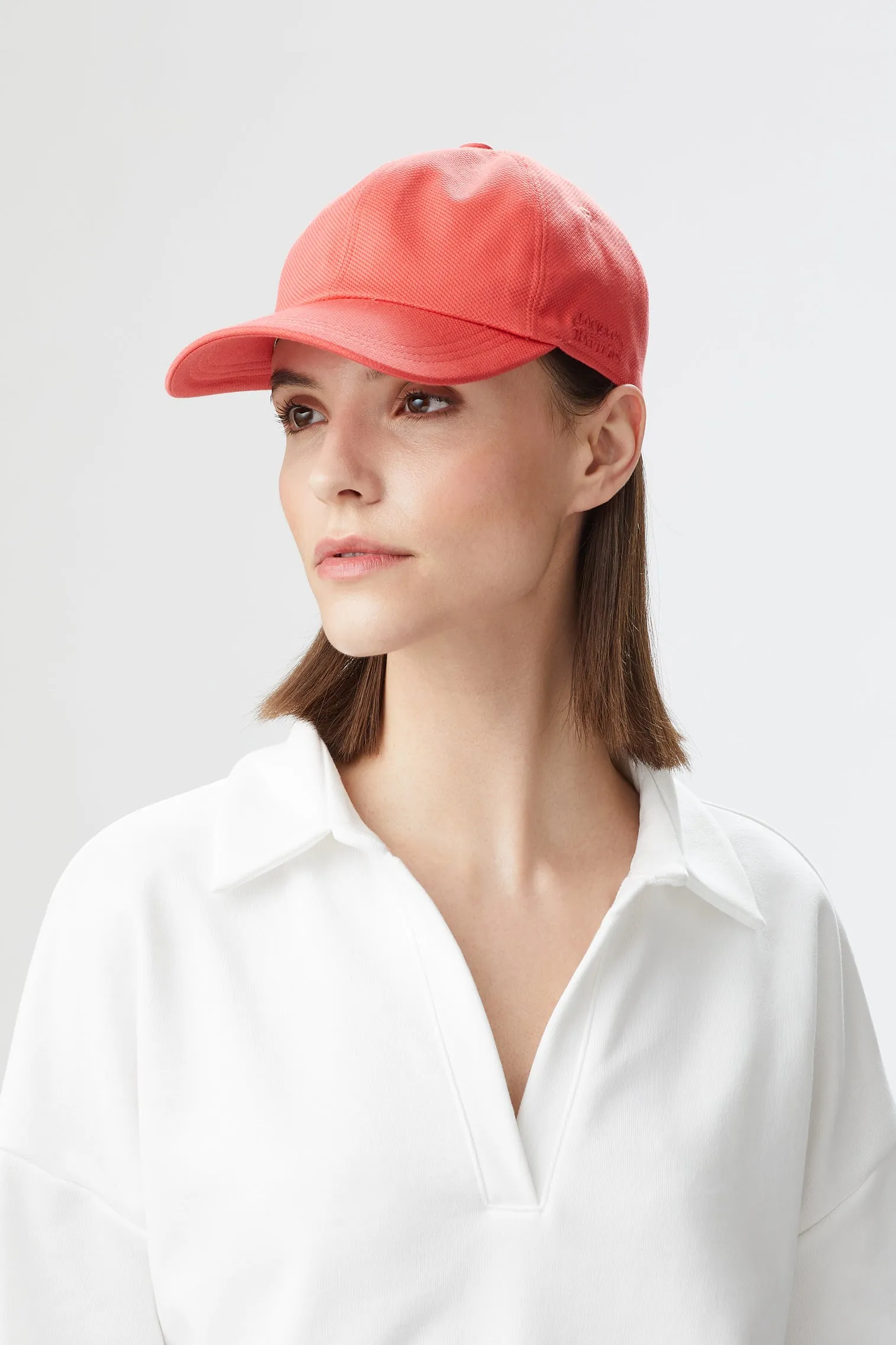 Adjustable Coral Baseball Cap