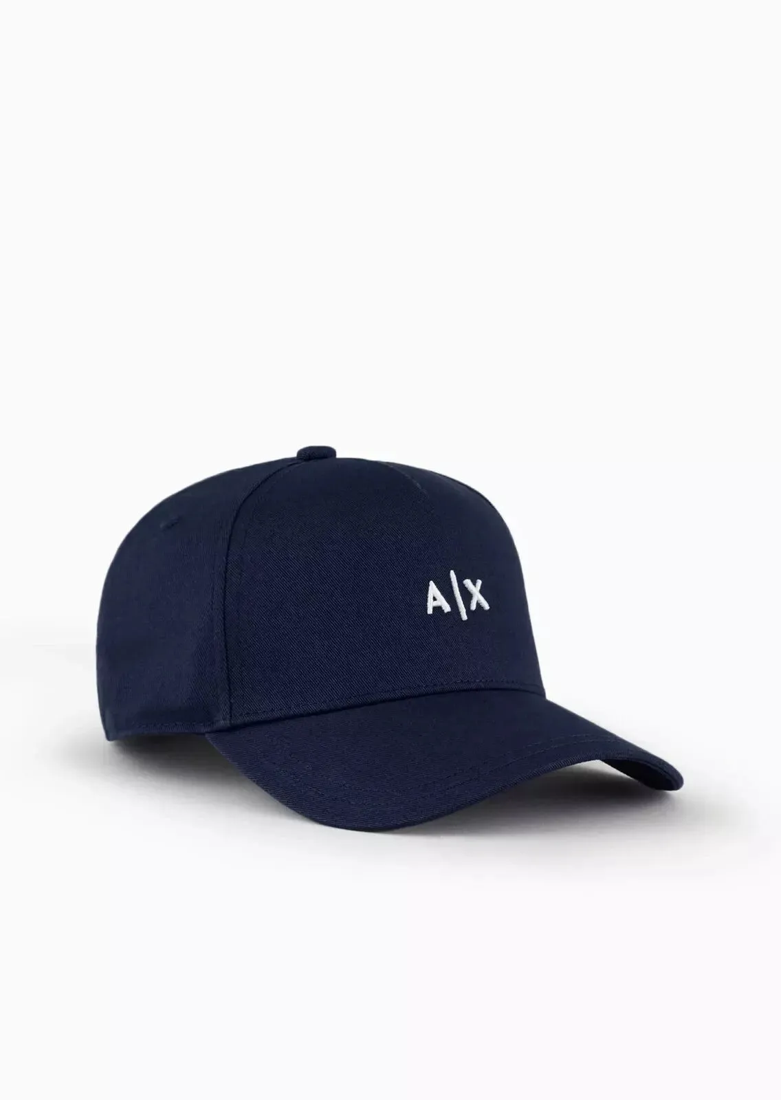 Armani Exchange Men's Logo Baseball Cap Hat Navy Blue