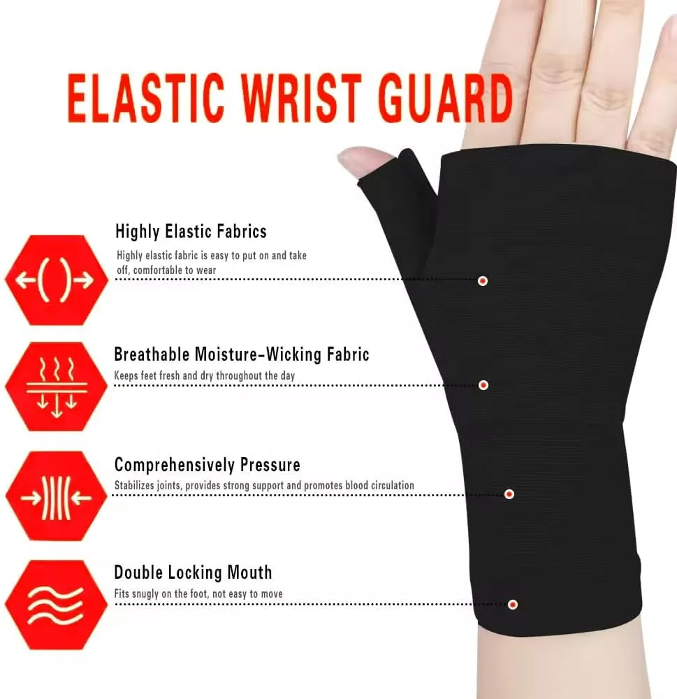 Atan Arthritis Wrist Support Brace | Gloves for Fitness Weightlifting Tendonitis Pain Relief and Thumbs Support