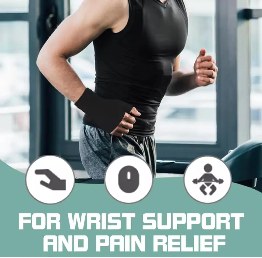 Atan Arthritis Wrist Support Brace | Gloves for Fitness Weightlifting Tendonitis Pain Relief and Thumbs Support