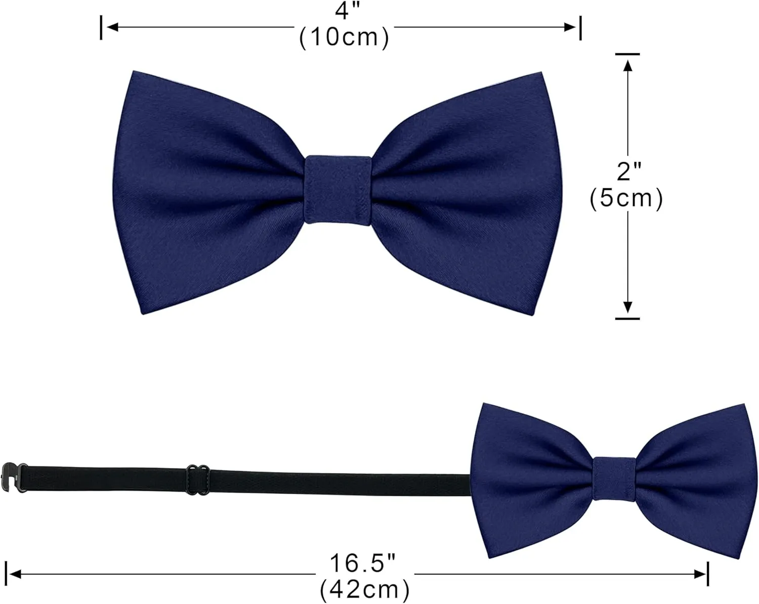 Baby Bow Ties for Boys Pre Tied Toddler Bow Tie Adjustable Kids Baby Bowties for Wedding Party
