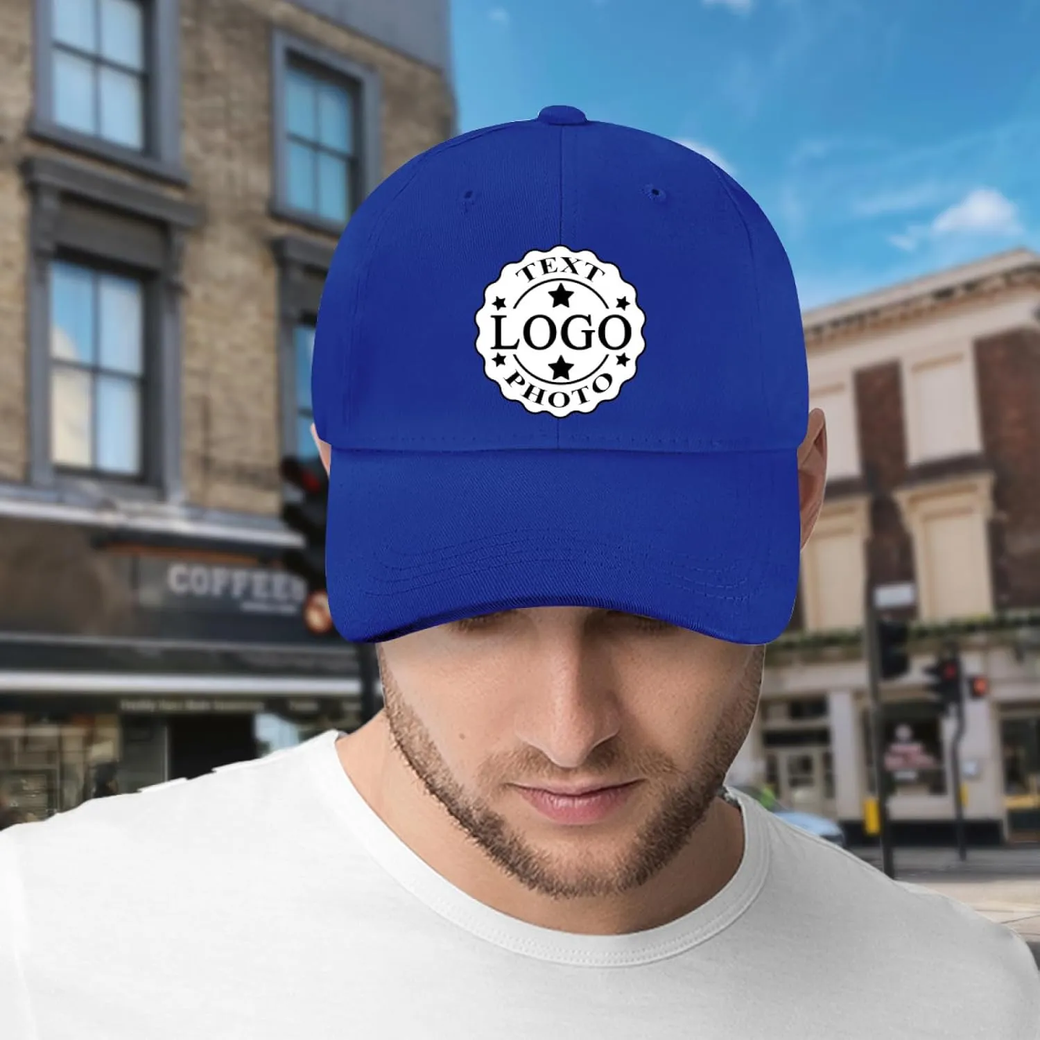 Bulk Custom Hat Add Your Text/Logo/Image Design Your Own Personalized Trucker Hat Customized Baseball Cap for Men&Women