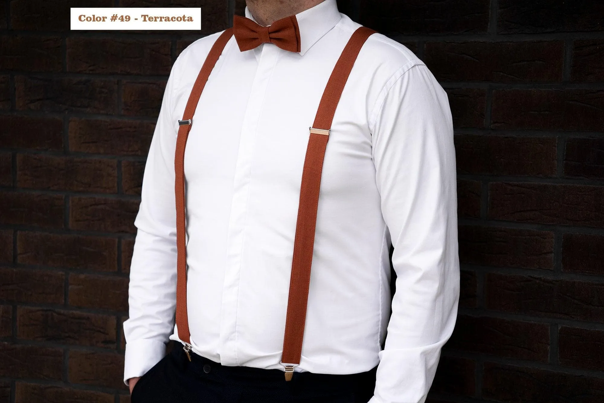 Camel color linen bow tie for wedding  Camel Tie perfect gift for groomsmen