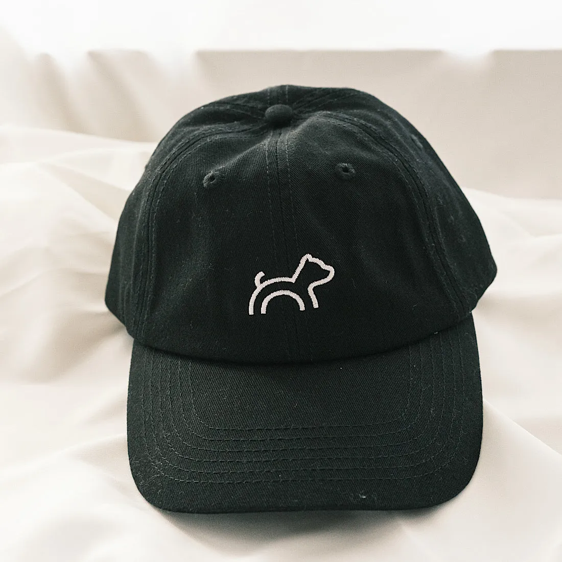 Cloud Haven Logo Baseball Cap Black