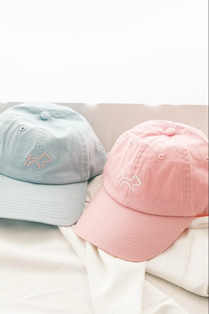 Cloud Haven Logo Baseball Cap Pink