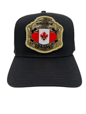 Dsquared2 BCM0903 Baseball Cap Gabardine-Nero