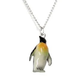 Emperor Penguin Porcelain Pendant