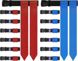 Flag Football Belts, 14 Player Adjustable Flag Football Set for Sports Training Competition