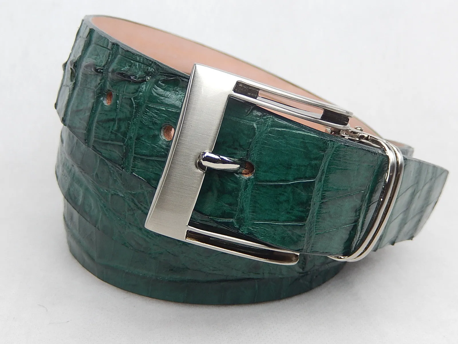 G-Gator Hornback Crocodile Green Belt