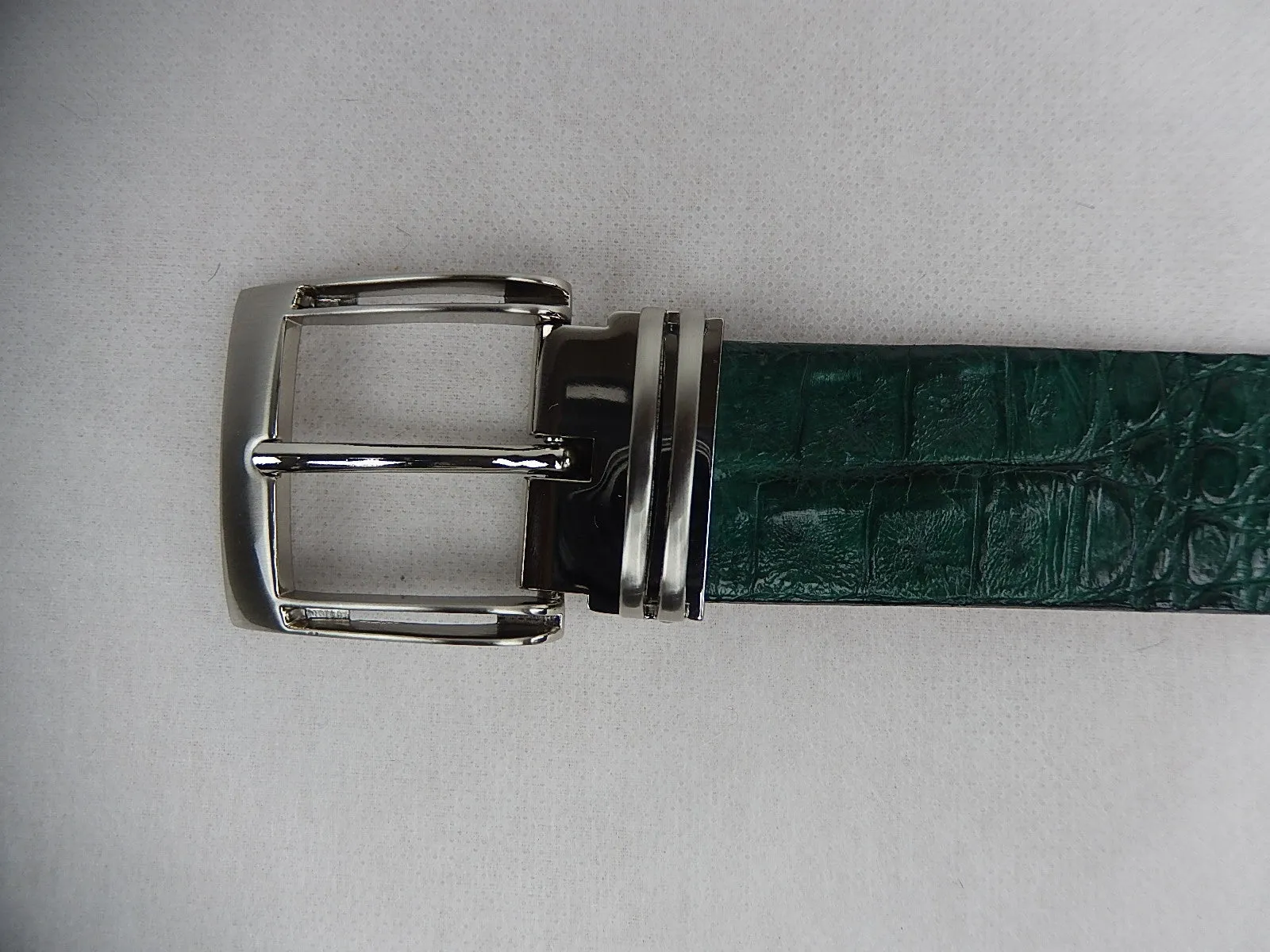 G-Gator Hornback Crocodile Green Belt