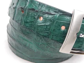 G-Gator Hornback Crocodile Green Belt