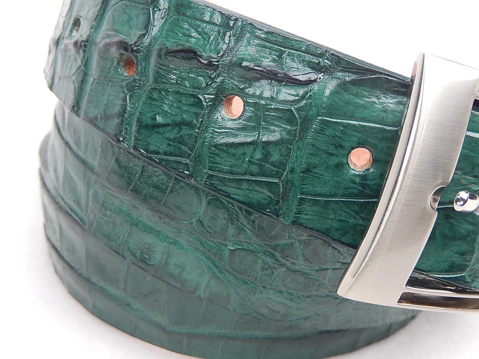 G-Gator Hornback Crocodile Green Belt