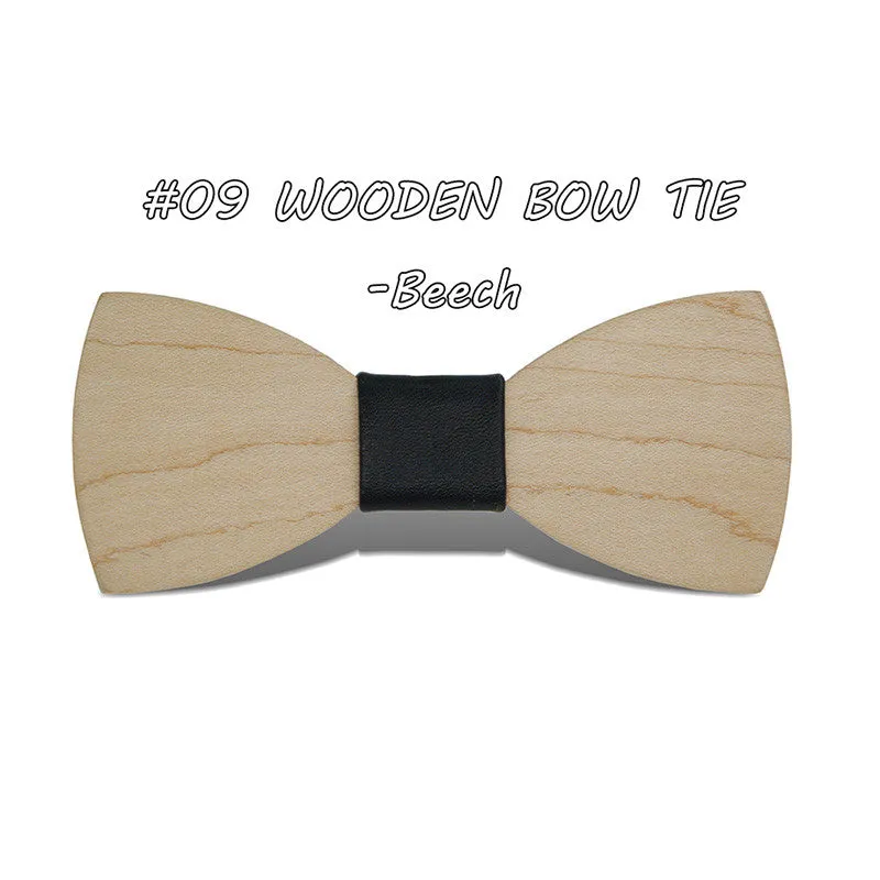 Gravata Borboleta Adult Wood Bow Ties Hardwood Handmade Personality Accessory Ties For Men Butterfly Gravata Wooden Bow tie
