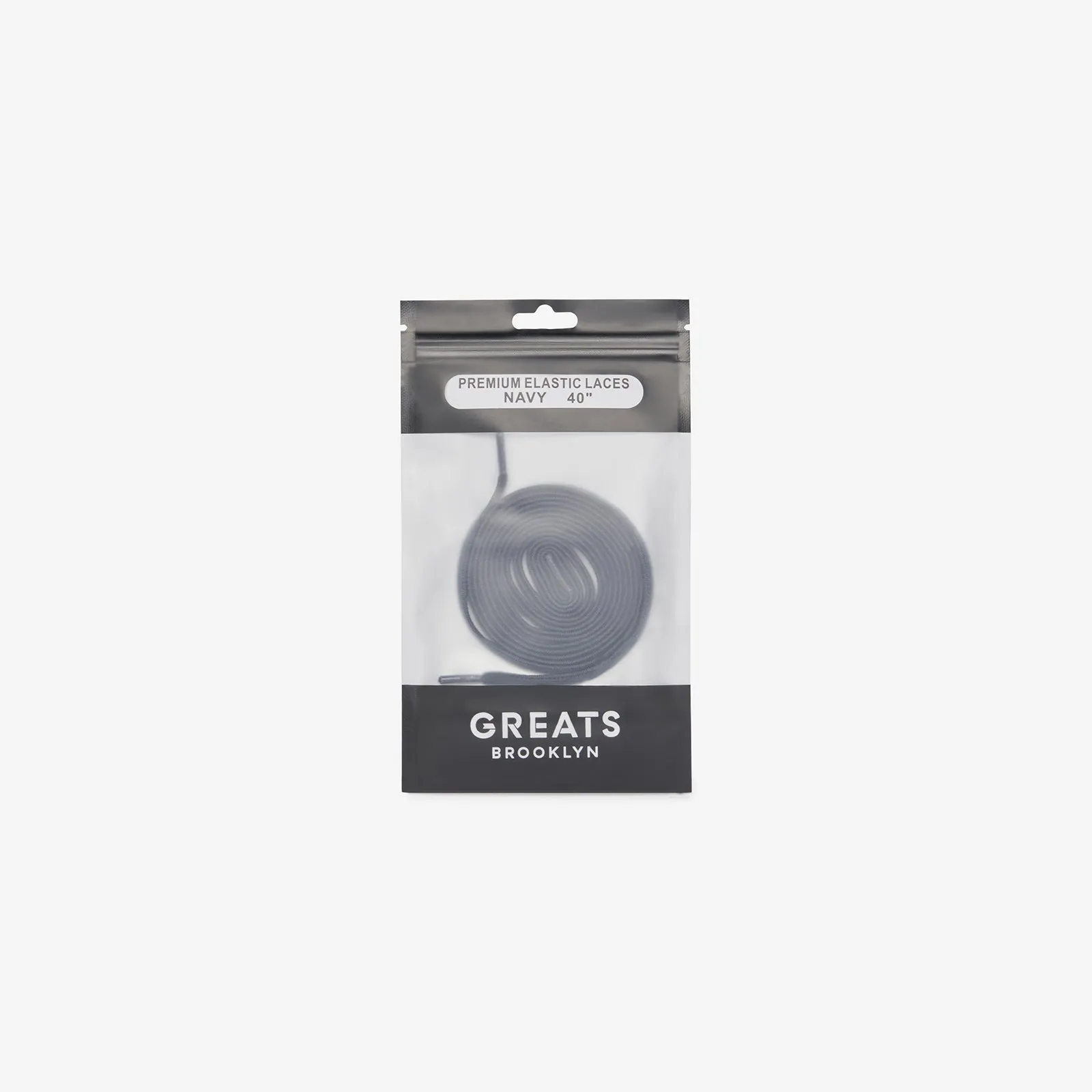 GREATS Premium Elastic Laces - Navy