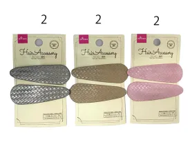 Hair Clip - Net Pattern -