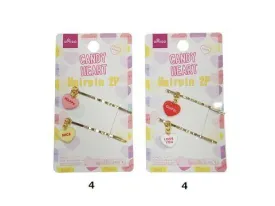 Hairpins (2 Pieces  Candy Hearts)