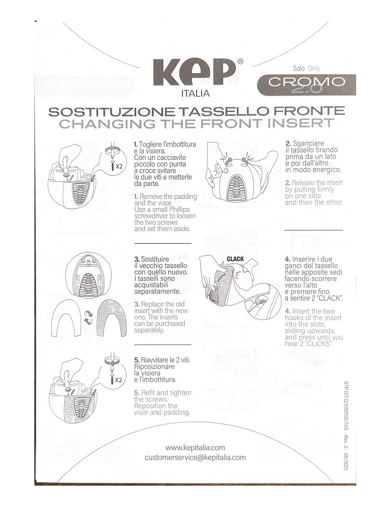KEP Front Insert - Black Glitter