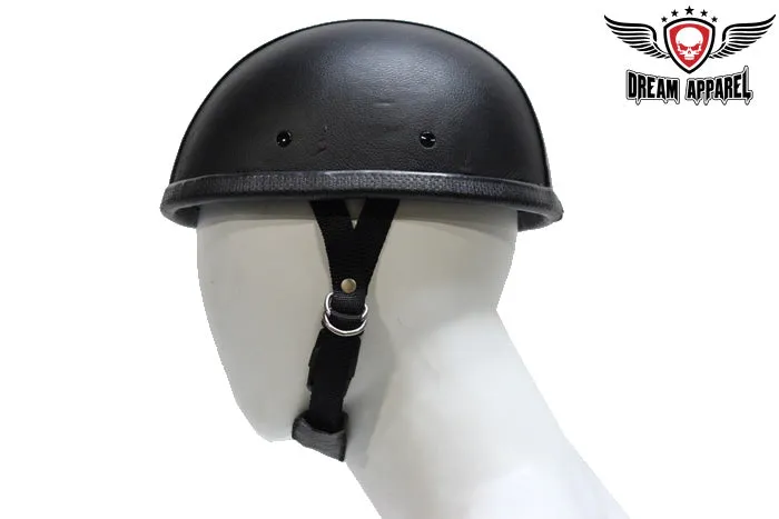 Leather Cover EZ Rider Novelty Helmet