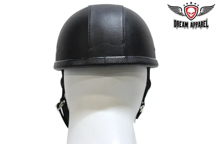 Leather Cover EZ Rider Novelty Helmet