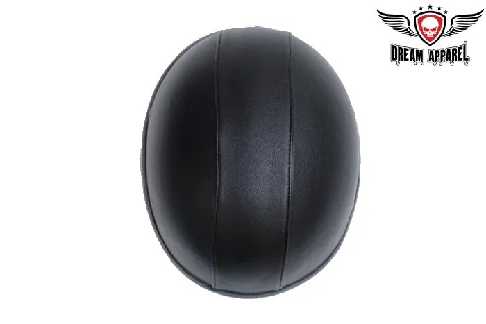 Leather Cover EZ Rider Novelty Helmet