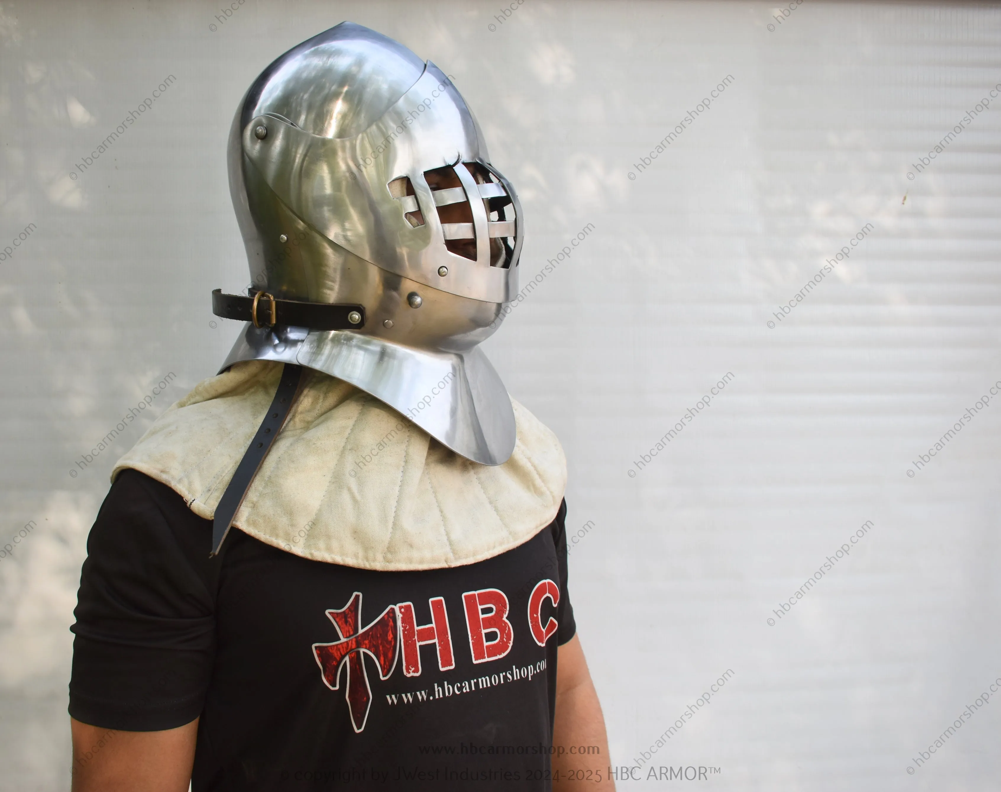 Metal Handforged Grand Armet "Victor" Helmet | Kolbenturnier helmet