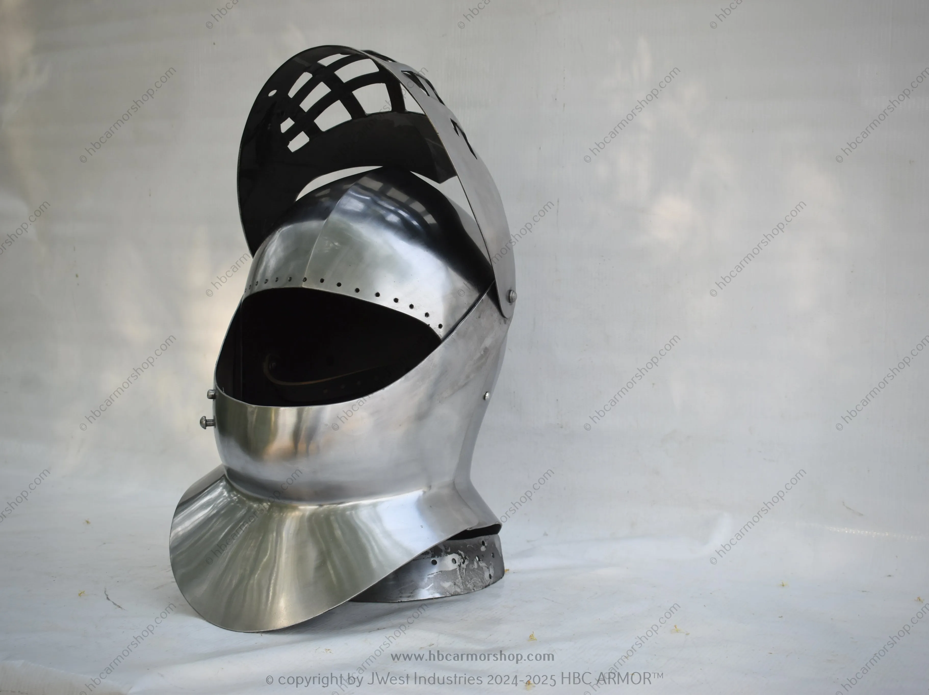 Metal Handforged Grand Armet "Victor" Helmet | Kolbenturnier helmet