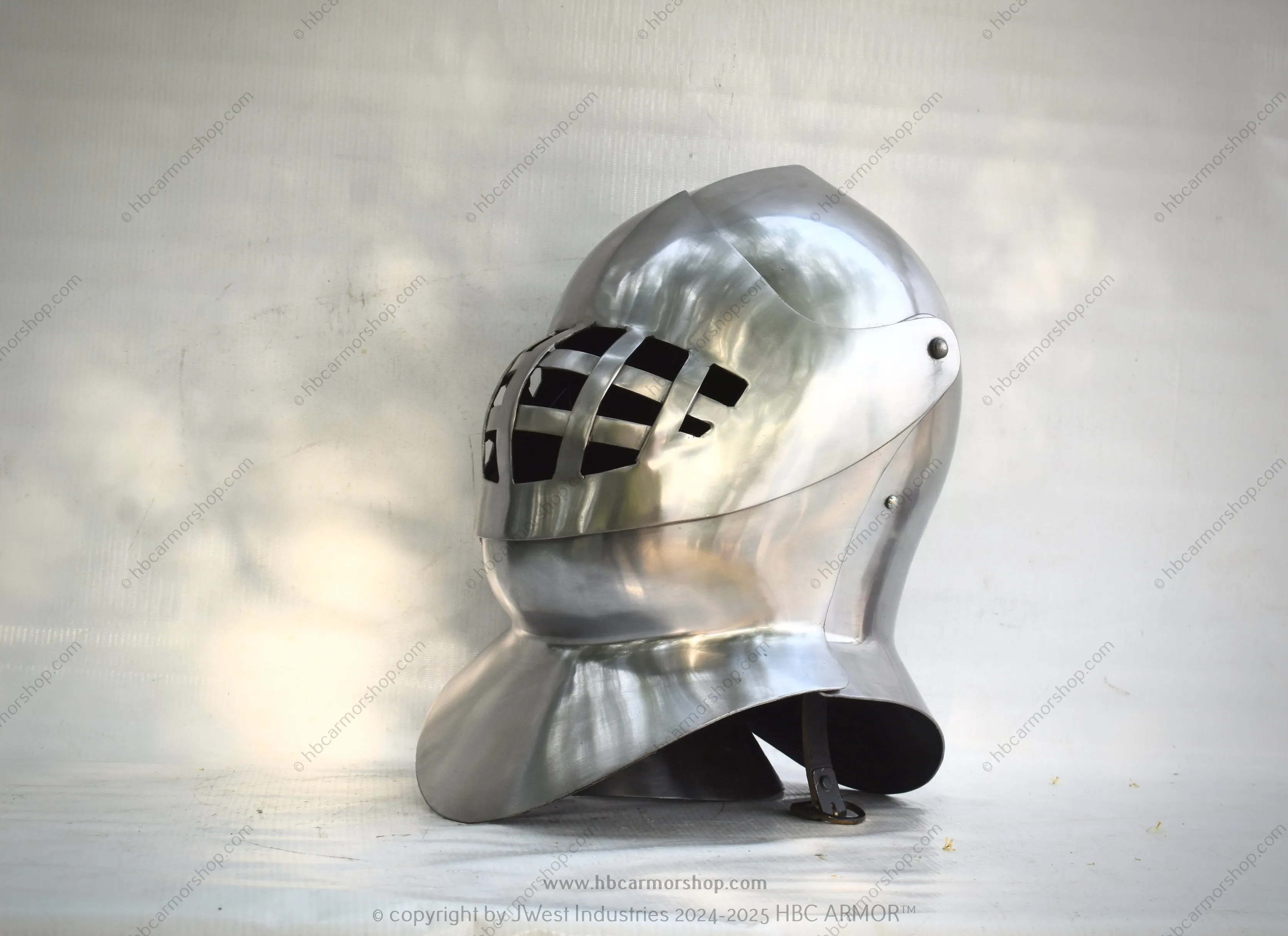 Metal Handforged Grand Armet "Victor" Helmet | Kolbenturnier helmet