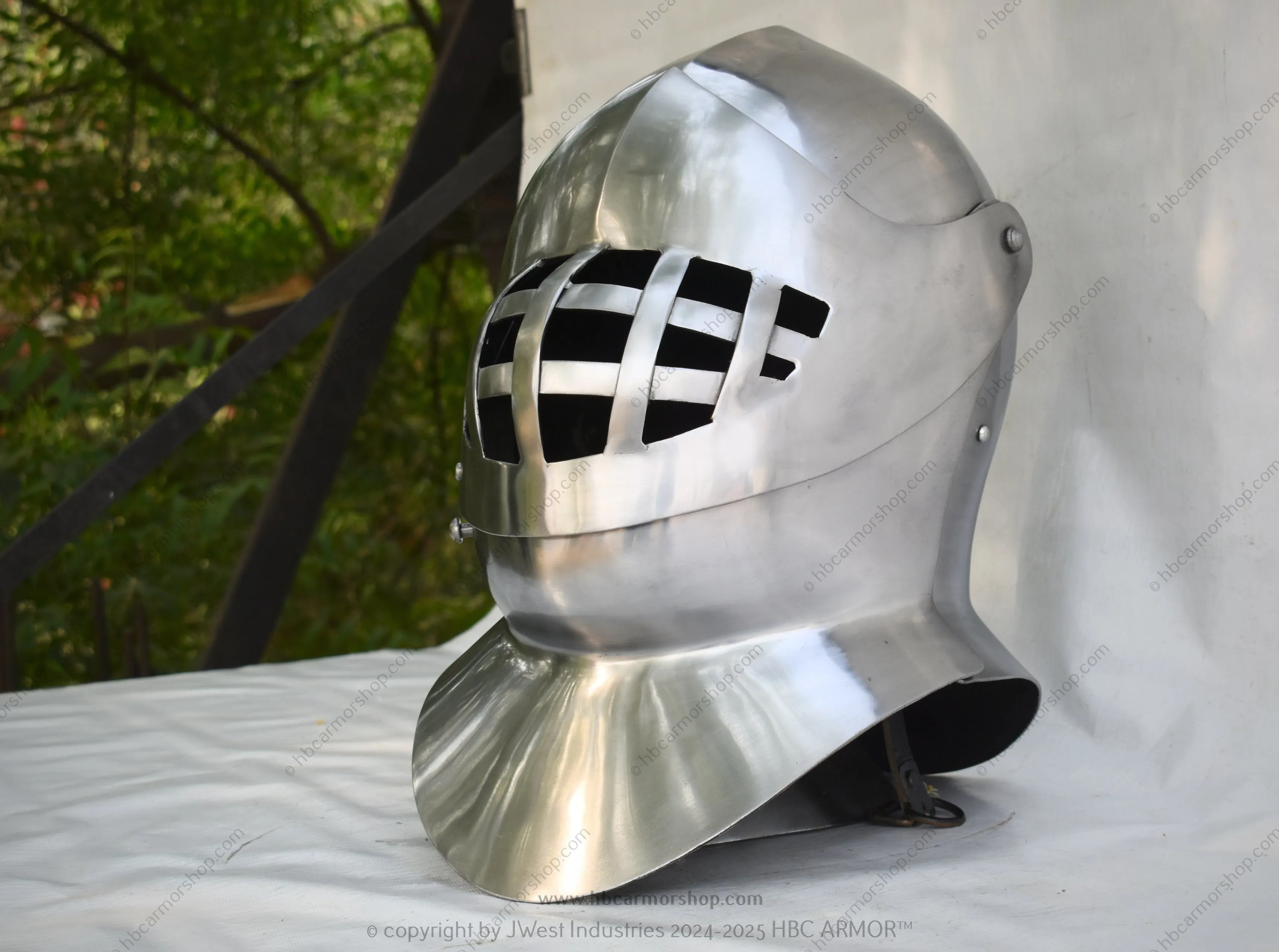 Metal Handforged Grand Armet "Victor" Helmet | Kolbenturnier helmet