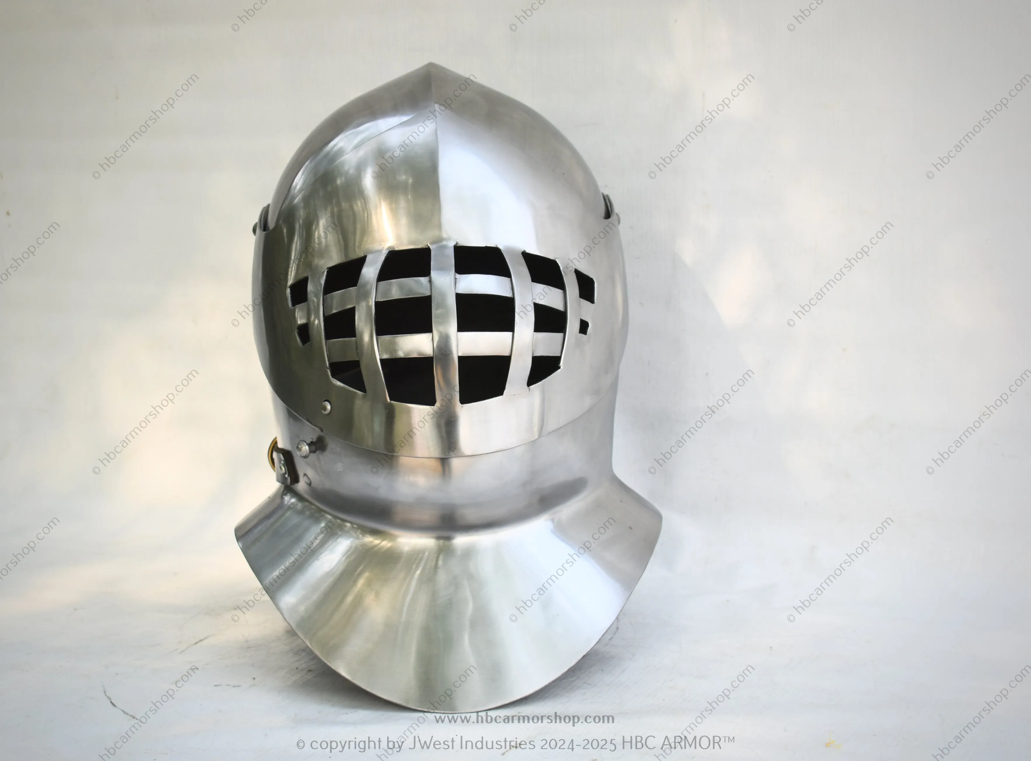 Metal Handforged Grand Armet "Victor" Helmet | Kolbenturnier helmet