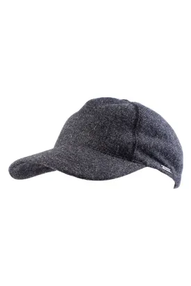 Mélange Shetland Wool Baseball Contemporary Cap (Choice of Colors) by Wigens
