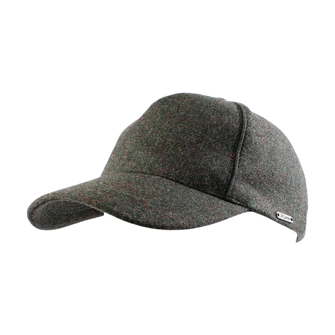 Mélange Shetland Wool Baseball Contemporary Cap (Choice of Colors) by Wigens