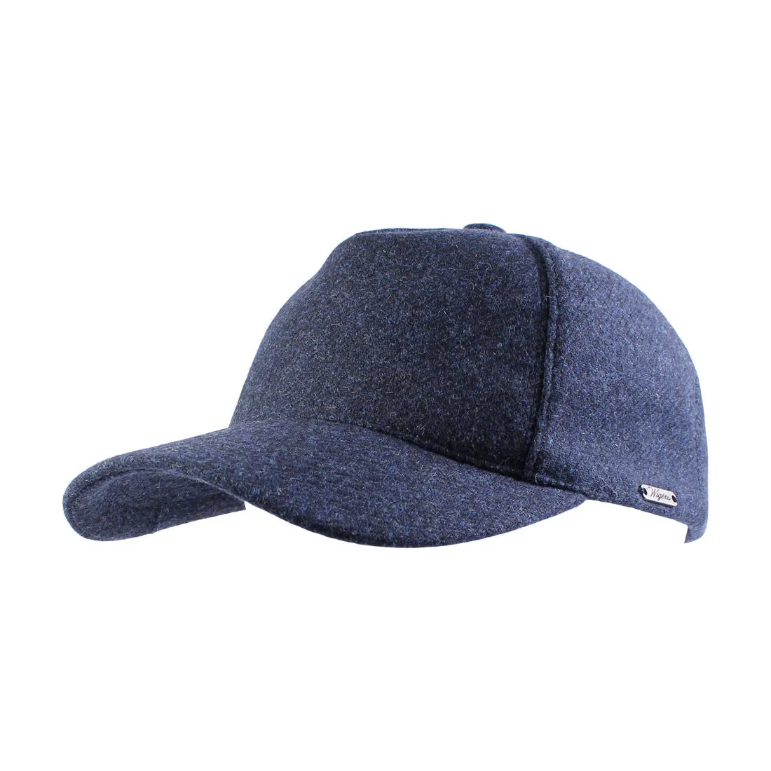 Mélange Shetland Wool Baseball Contemporary Cap (Choice of Colors) by Wigens