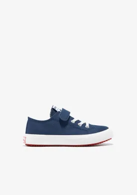 Navy Elastic Laces Sneakers