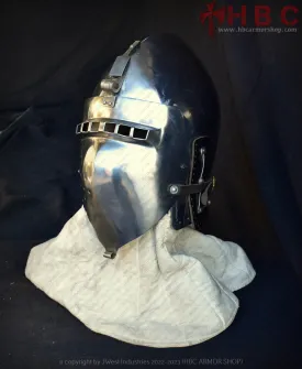 Nuremberg klapvisor Bascinet Helmet