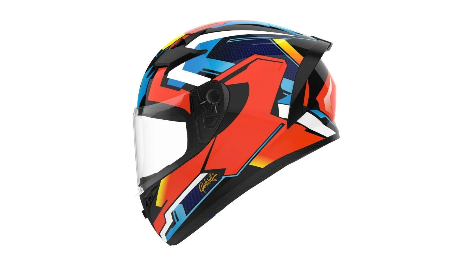 RYDEX HELMET POLARIS - FLOREO RED