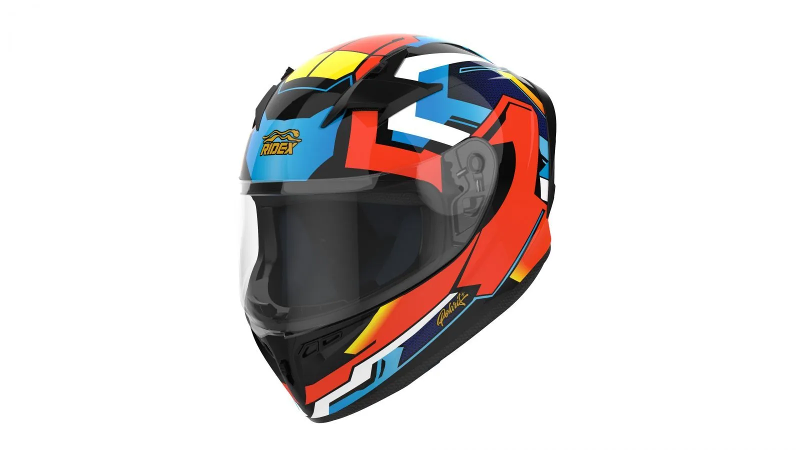 RYDEX HELMET POLARIS - FLOREO RED