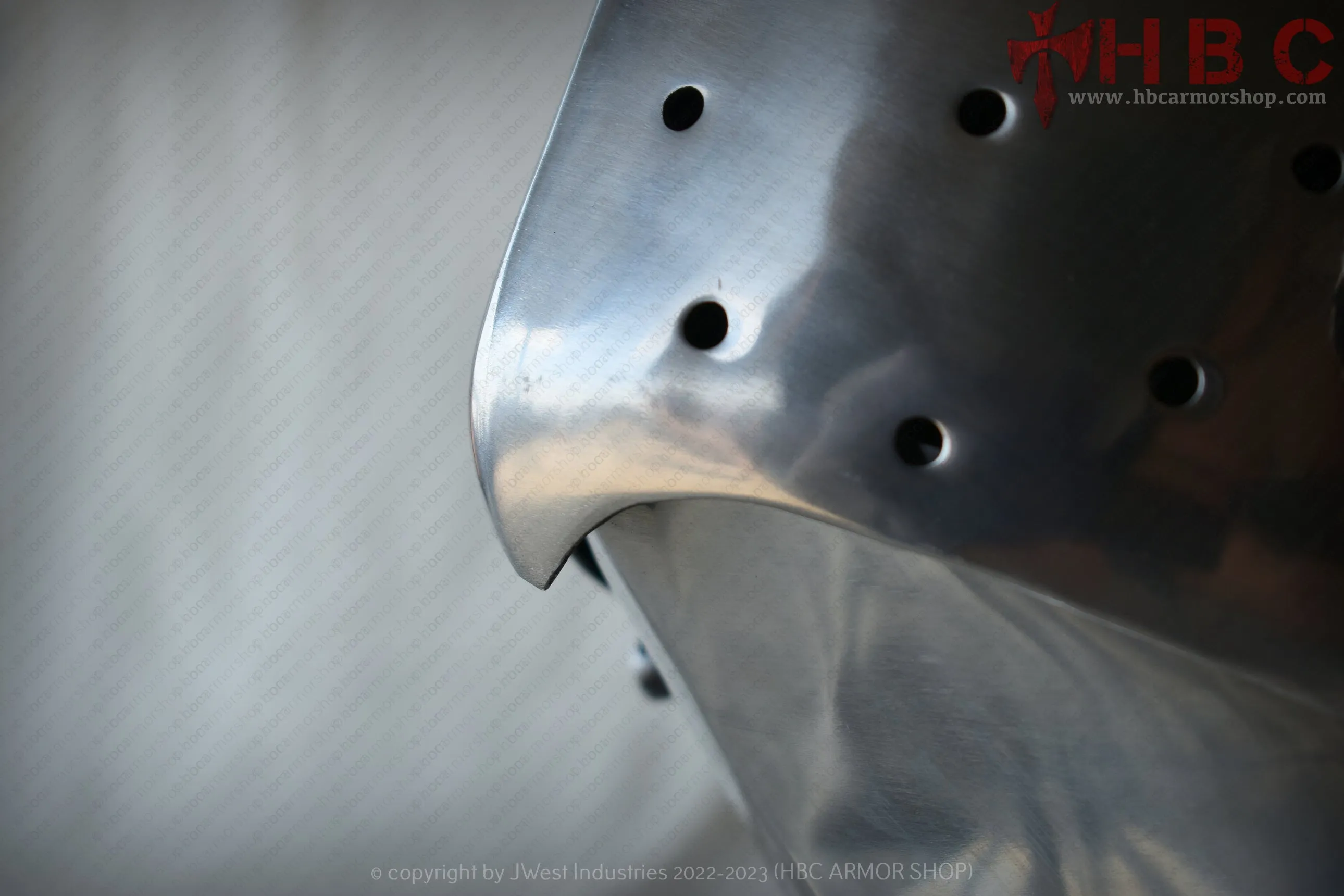 Sallet helmet with Bevor Gothic Style