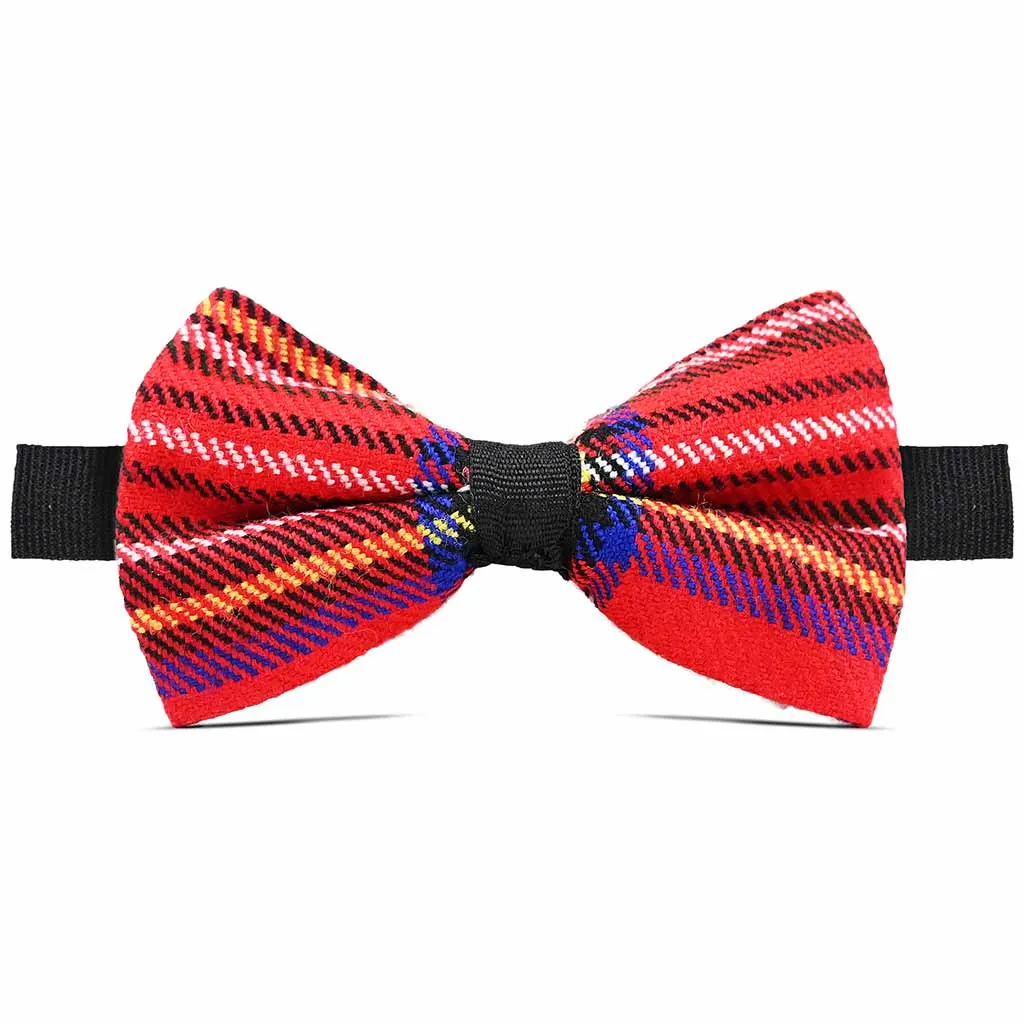 Scottish Bow Tie Tartan Royal Stewart