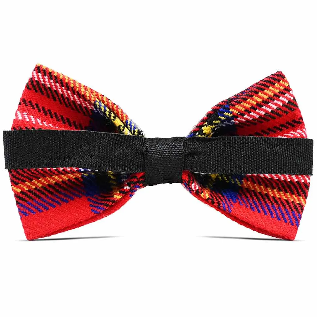 Scottish Bow Tie Tartan Royal Stewart
