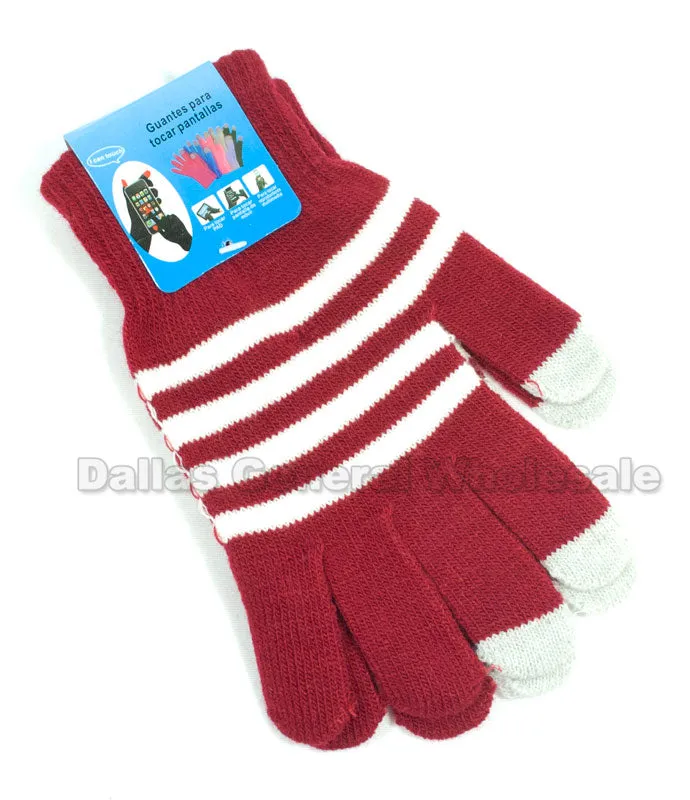 Touch Screen Texting Gloves Wholesale