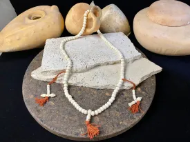 White Mala Necklace