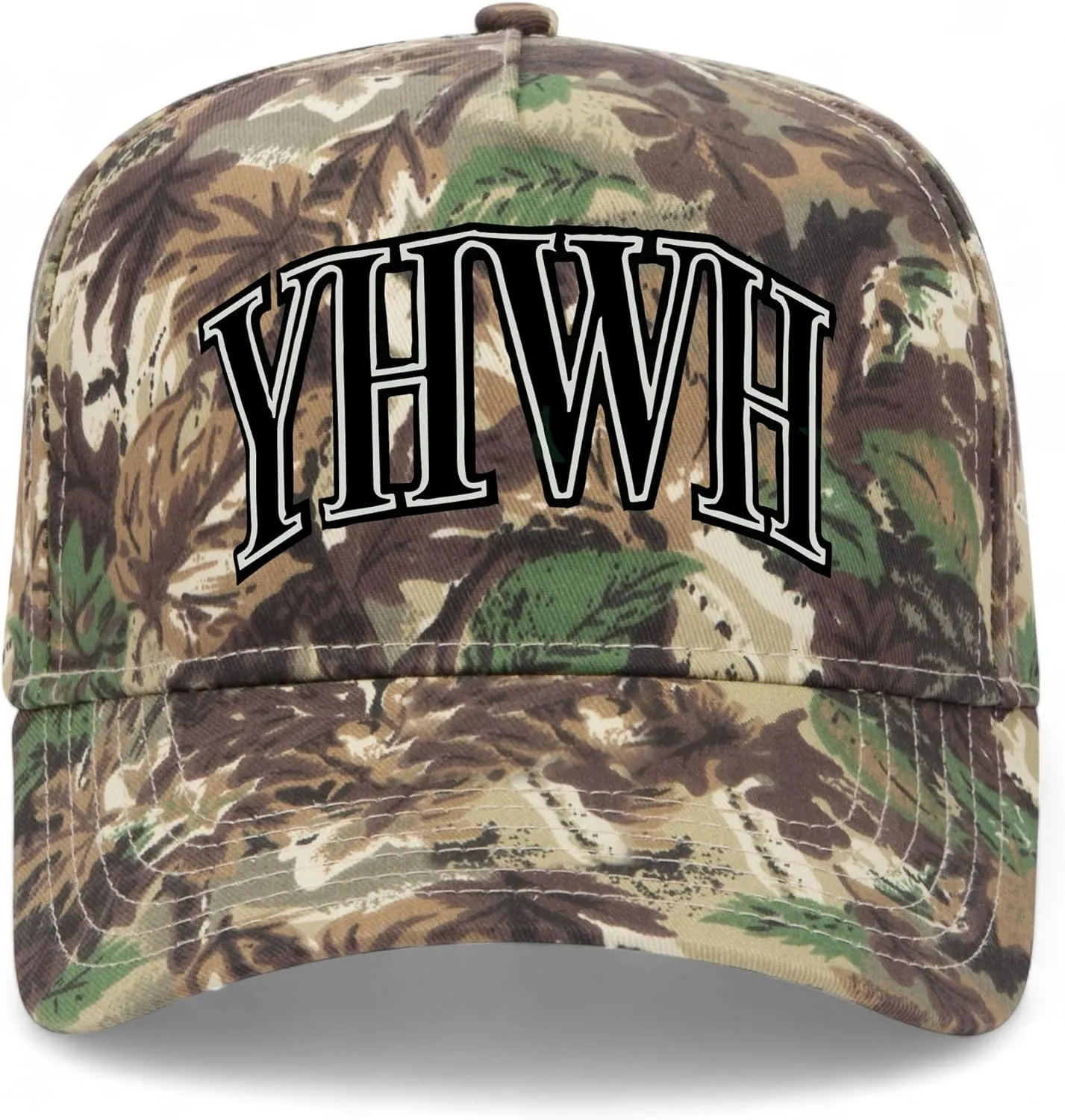 Yahweh YHWH Vintage Trucker Hat | Premium Snapback Hat for Men & Women