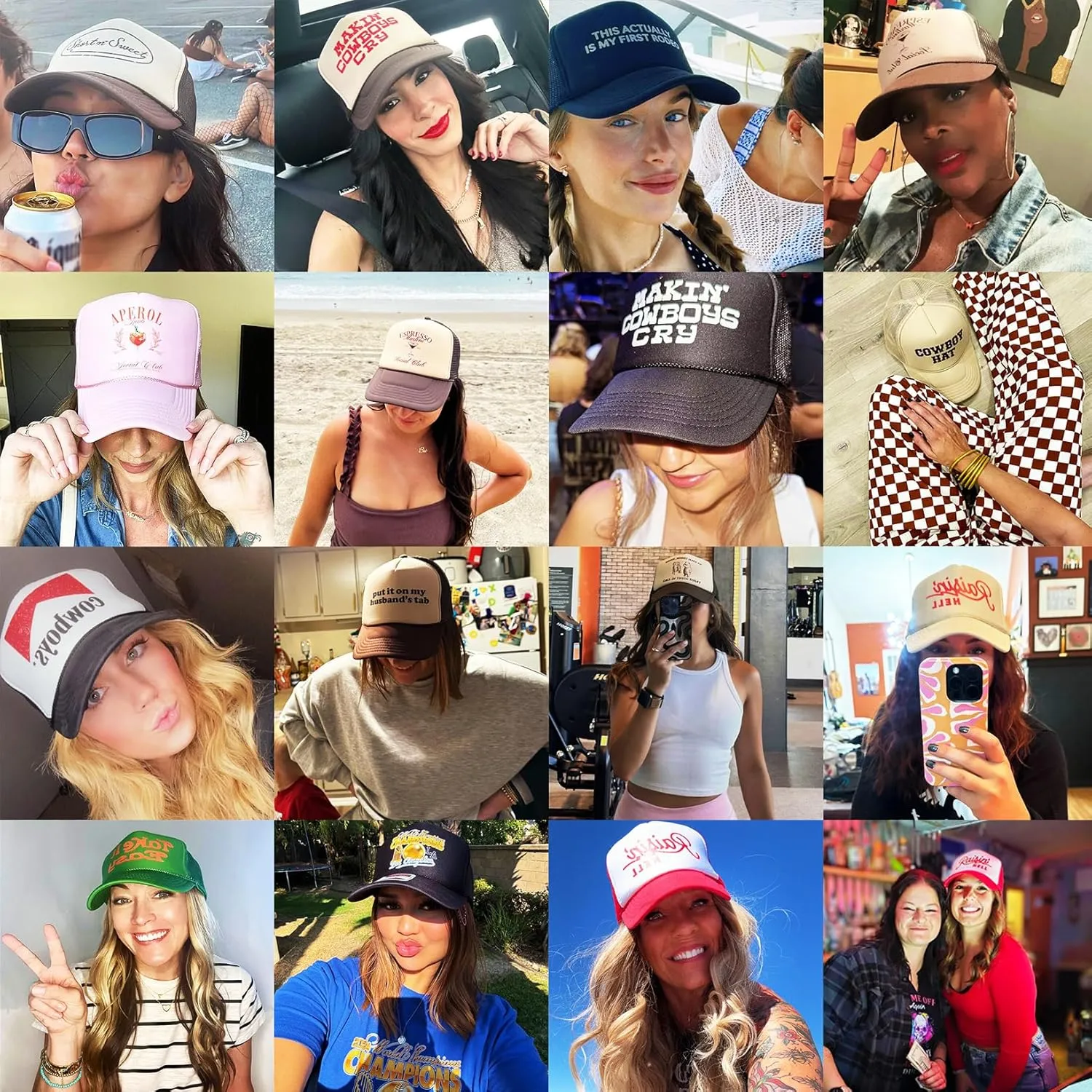 Yahweh YHWH Vintage Trucker Hat | Premium Snapback Hat for Men & Women